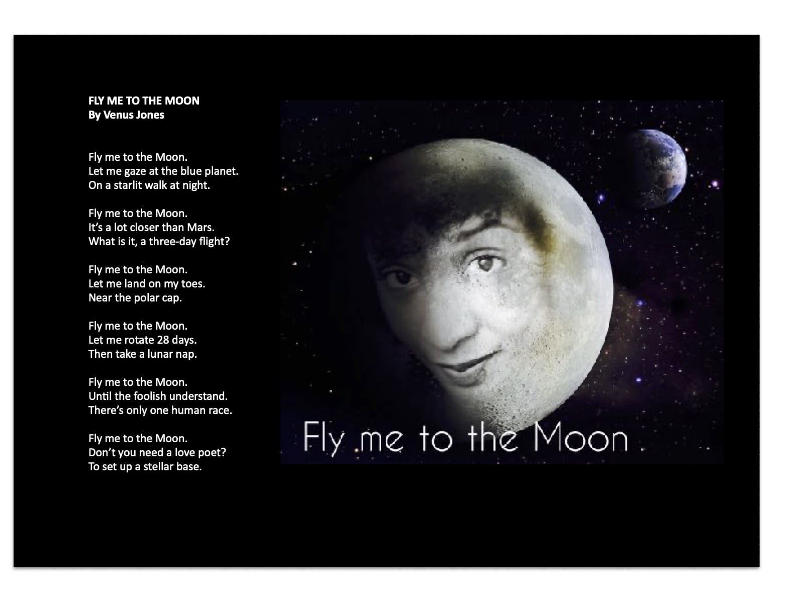 Fly me to the Moom