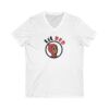 Unisex Jersey Lil Red V-Neck Tee - Image 3