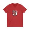 Unisex Jersey Lil Red V-Neck Tee